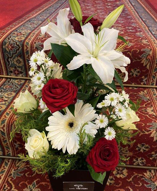 box piccola bianca rossa